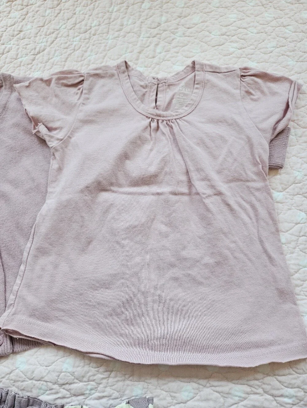 Matching Outfit H&M Honest Cardigan Shorts Top Purple 2T 2 Toddler 24 Girl